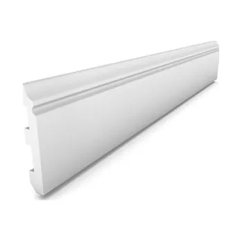 Nástěnná dekorativní lišta XPS DP5-C černá rozměr 2000x12,6x79m