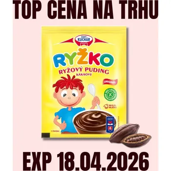 Čokoláda Kávoviny RYŽKO Rýžový puding kakao 55 g EXP 18.04.2026