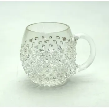 přísavka na sklo Půllitr 0,5l - Hobnail - Ananas - křišťál - II.jakost | 94216