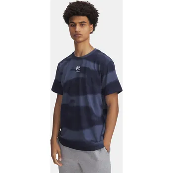 Pánské tričko Under Armour Curry Hvyweight Logo Tee 1387107-044 Šedá SM