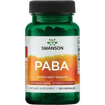 Doplněk stravy Swanson Health Products PABA 500 mg kapsle 120 ks