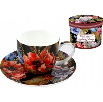 Šálek s podšálkem - Floral Story (CARMANI)
