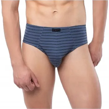 Pánské spodní prádlo Atlantic Slipy modré barvy, velikost XL