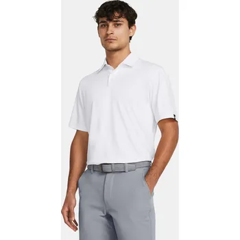 Pánská móda Pánské tričko Under Armour UA T2G Polo LB-WHT 1383255-100 Bílá SM