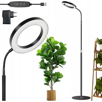 Osvětlení pro růst rostliny LED LAMPA PRO ROSTLINY Pěstební Světlo Žárovka Grow TIMER