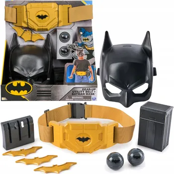 Figurka Nářadový pás Batmana DC MASKA BATMAN Comics s batarangy a dýmovnicemi