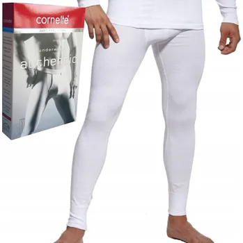 Pánské termo spodky Pánské spodky Cornette Authentic bílé M