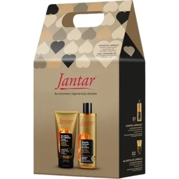 Šampon Sada na laminaci vlasů Jantar 2 prvky ( šampon + želé )