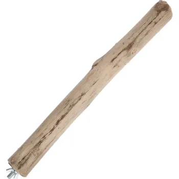 Příslušenství ke kleci pro ptáka TIAKI Bidýlko z přírodního dřeva 40 cm