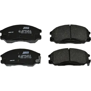 Brzdová destička Sada brzdových destiček, kotoučová brzda JURID 572453J
