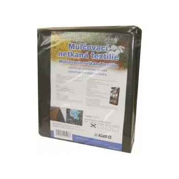 Mulčovací textilie AGRO netkaná textilie černá 1,6 x 5 m