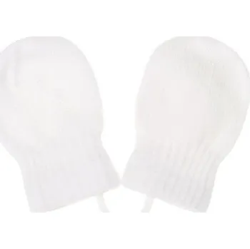 Rukavice Dětské zimní rukavičky New Baby Barva: Bílá, velikost: 56