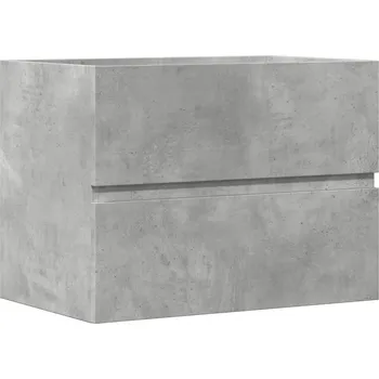 Koupelnový nábytek Koupelnová skříňka 60 x 38,5 x 45 cm, šedá barva betonu, materiál dřevopoc
