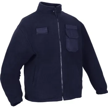 Pánská mikina Mikina fleecová se suchým zipem Z00696 Barva: Černá, Velikost: 3XL