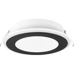 Vestavné LED svítidlo Trio Leuchten Aura 652410132, plast černé matné, včetně 10wattové LED