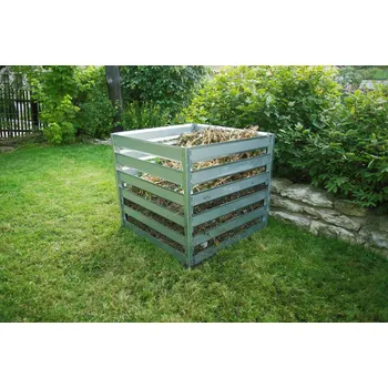 Kompostér LIMES Kompostér K 170 kovový 131 x 131 x 100 cm 1716 l