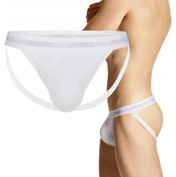 Slipy Pánské bavlna Slipy Jockstrap Atlantic velikosti XXL
