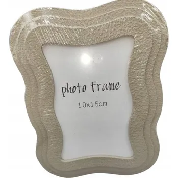 Obraz Rámeček na fotografii 10x15 cm se stojánkem, tmavě béžový