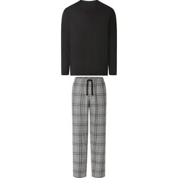 Pánské pyžamo esmara Men Pánské pyžamo (černá/šedá, S (44/46))