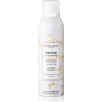 Šampon Revolution Haircare Dry Shampoo Revive osvěžující suchý šampon s kofeinem 200 ml