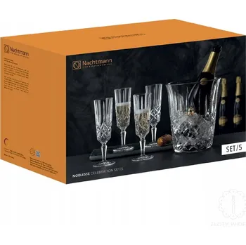 Sklenice Skleničky na šampaňské Nachtmann Noblesse průhledný 151ml 5 ks