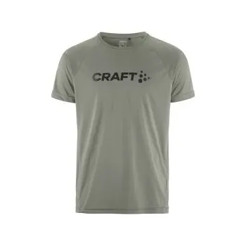 Pánské tričko CRAFT CORE Unify Logo M zelená 1911786-647000 XS; Zelená triko