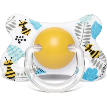 Suavinex šidítko fusion anatomické silikon 4-18 m varianta: ŠIDÍTKO FUSION anatomické SILIKON 4-18m - ŽLUTÁ VČELA