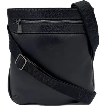 Kabelka Dámská kožená kabelka Katana K89106-01 černá Barva: černá, Velikost: 0