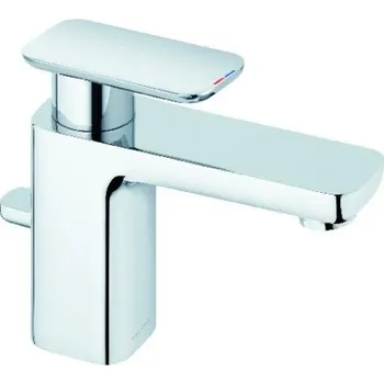 KLUDI E2 umyvadlová stojánková baterie, s odtokovou soupravou, chrom