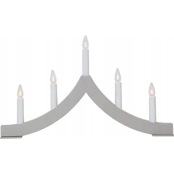 Svícen Dřevěný svícen Star Trading 27 cm