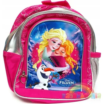 Školní batoh Jednokomorový Batoh pro předškoláky Ledové Království Disney Ledového království pro dívky, růžový