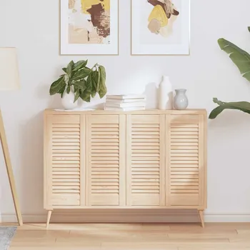 Interiérové dveře vidaXL Skříňové dveře Louvred Design 4 ks 69x29,5 cm [4015893] Barva: Přírodní