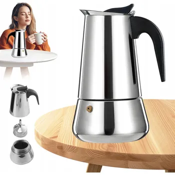 Kávovar Kávovar Moka z nerezové oceli 450 ml