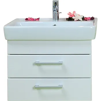 Koupelnový nábytek CONCEPT 200 skříňka pod umyvadlo 54,5x43,4x39,2 cm, 2 zásuvky, bříza/bílá