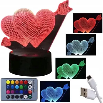 Lampička Černá Noční lampa BNTrade