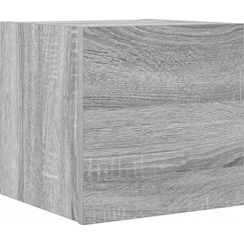 Televizní stolek Nástěnná skříňka pod TV šedá dub sonoma 30,5 x 30 x 30 cm
