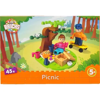 ostatní stavebnice Stavebnice Kid's Bricks Piknik 45 dílků