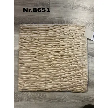 Povlak na dekorativní polštářek DEKORAČNÍ POVLAK NA POLŠTÁŘ BÉŽOVÉ BARVY 45x45cm