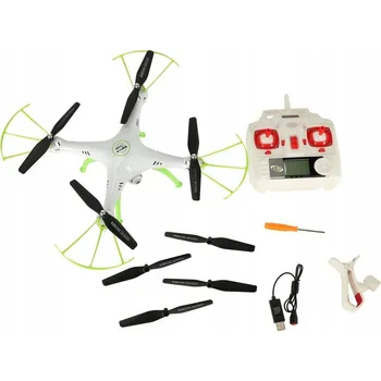 Dron RC dron Syma X5HW s FPV WiFi kamerou 2,4 GHz, bílý, kvalitní provedení