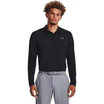 Pánské tričko Pánské polo tričko Under Armour Performance 3.0 LS Polo Under Armour černá 3040951
