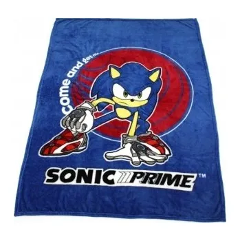Dětská deka Dětská deka Aymax 110 x 150 cm, vícebarevná, Sonic the Hedgehog