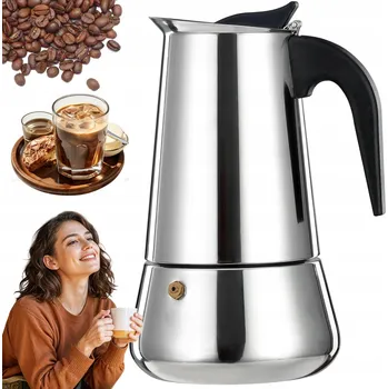 Kávovar ESPRESSO KONVICE NA 9 ŠÁLKŮ - VHODNÁ PRO VŠECHNY TYPY SPORÁKŮ