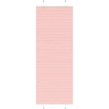 Prostěradlo Plisovaná roleta 80x200 cm růžová, 100% polyester, montáž na stěnu nebo b