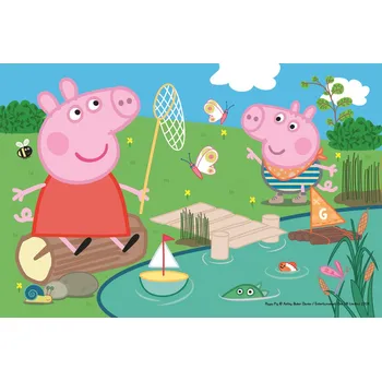 Dětské zboží Trefl Puzzle 54 dílků Puzzle 54 Mini prasátko Peppa a šťastný den 1 TREFL