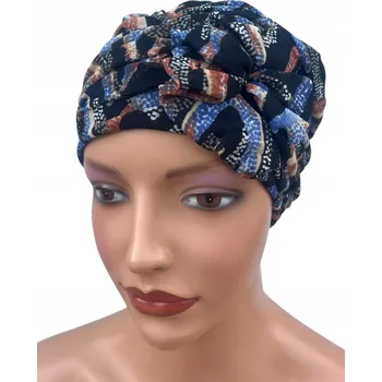 Pokrývka hlavy Elegantní dámský turban Kama 491 čepice z bambusu vhodný i po chemoterapii