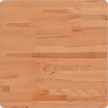 Konferenční stolek Čtvercová deska stolu z masivního bukového dřeva 50 x 50 x 2,5 cm