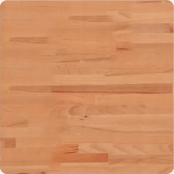 Konferenční stolek Čtvercová deska stolu z masivního bukového dřeva 50 x 50 x 2,5 cm