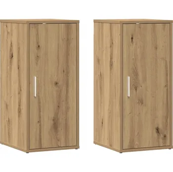 Botník Botník dub artisan 32 x 35 x 70 cm, 5 polic s dvířky