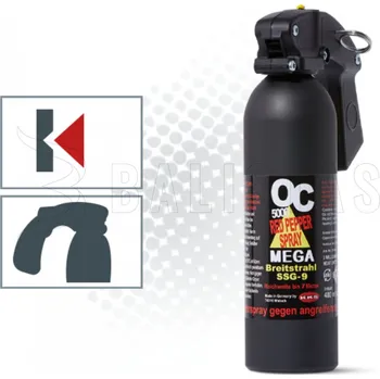 Bojový sport Obranný sprej KKS OC 5000 SSG 9 400ml