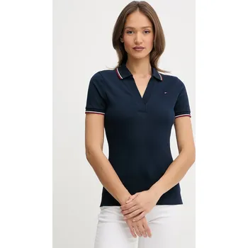 Pánské oblečení Polo tričko Tommy Hilfiger WW0WW45736 námořnická modř 59X, vel. XL